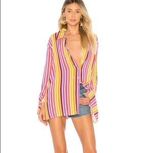 Tularosa striped button up shirt
